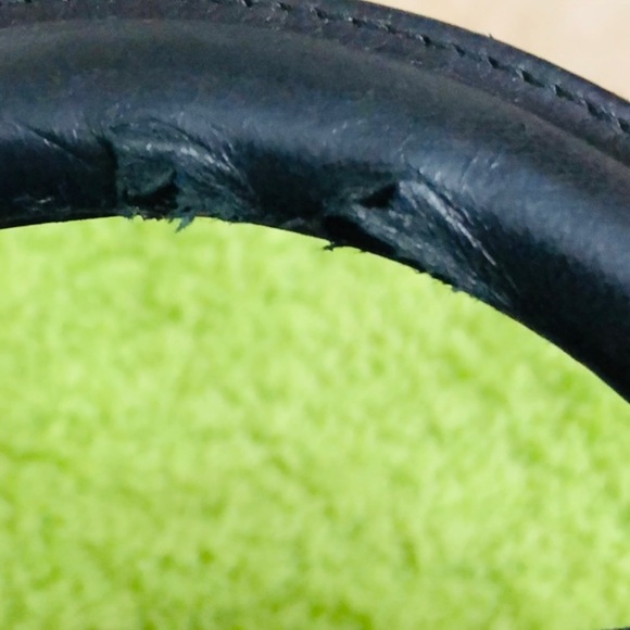 CHRISTIAN DIOR STUNNING Black With Silver Studded & Hardware - Picture 3 of 8